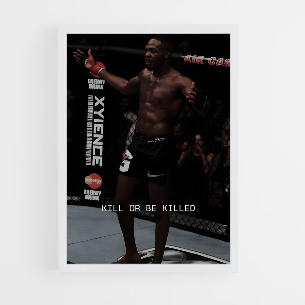 Poster Cage Royale – affiche MMA (vue 3)